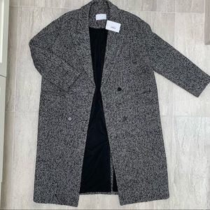 Oversized wool coat from OAK + FORT